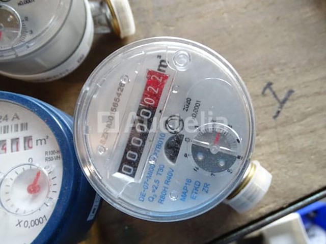 6 zenner watermeters, aquadis - afbeelding 11 van  12