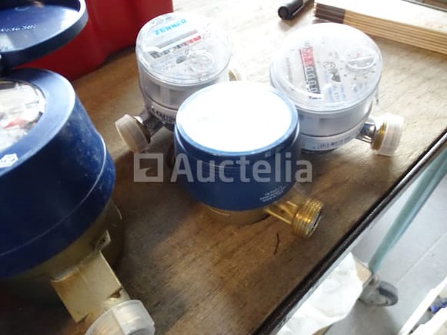 6 zenner watermeters, aquadis - afbeelding 12 van  12