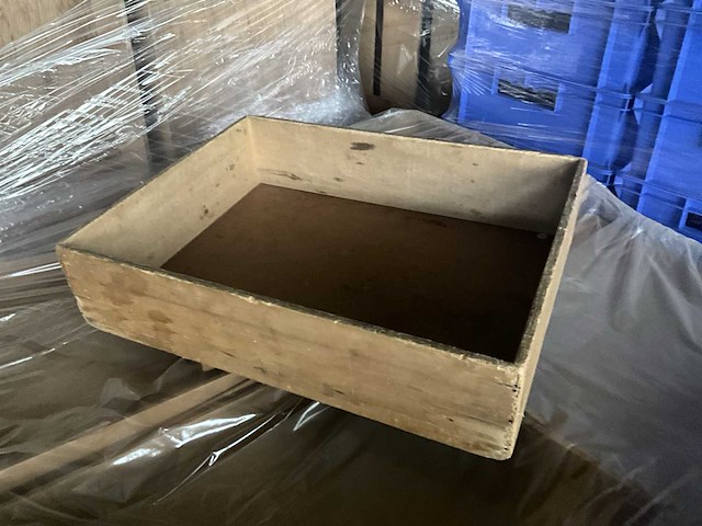 60 diverse houten bakjes - afbeelding 1 van  8