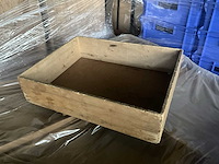 60 diverse houten bakjes - afbeelding 1 van  8