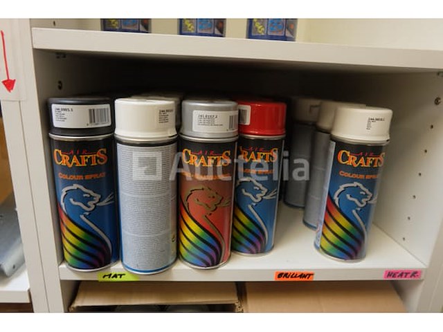 60 diverse verfsprays - afbeelding 5 van  6