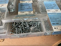 60 doosjes boutjes ringen schroeven - afbeelding 2 van  9