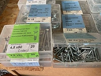 60 doosjes boutjes ringen schroeven - afbeelding 3 van  9