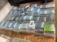60 doosjes boutjes ringen schroeven - afbeelding 9 van  9