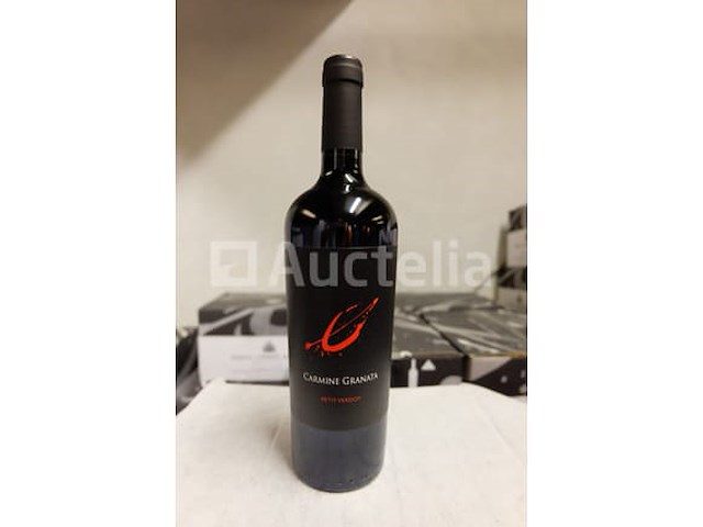 60 flessen rode wijn 75 cl - argentinië carmine granata petit verdot 2017 - afbeelding 1 van  4