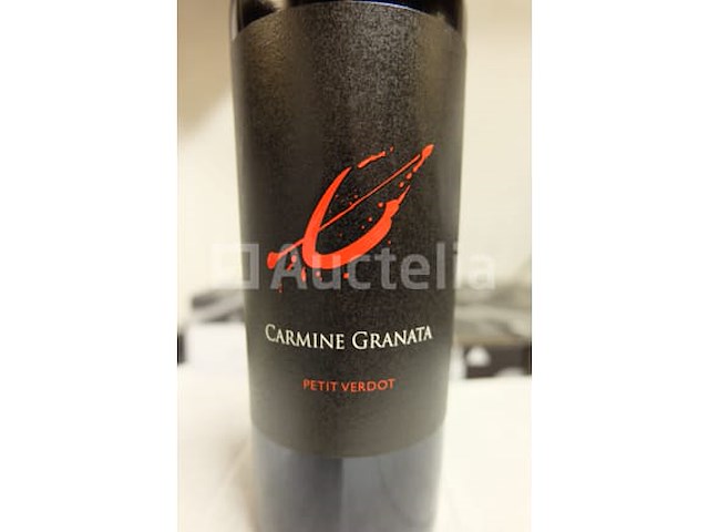 60 flessen rode wijn 75 cl - argentinië carmine granata petit verdot 2017 - afbeelding 3 van  4