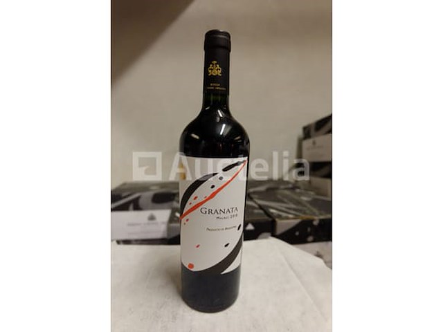 60 flessen rode wijn 75 cl - argentinië granata malbec 2018 - afbeelding 1 van  4