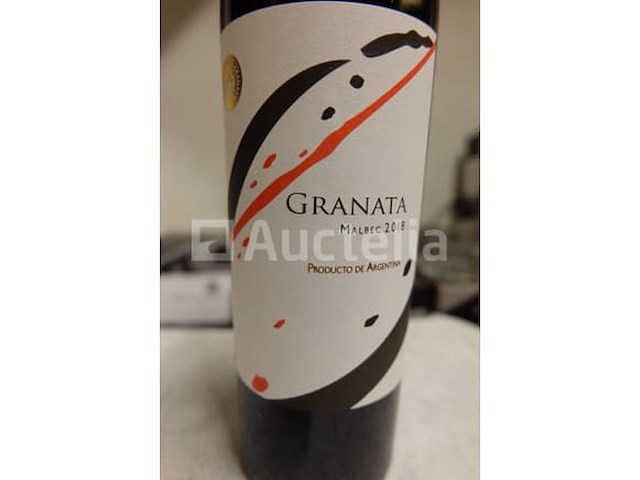 60 flessen rode wijn 75 cl - argentinië granata malbec 2018 - afbeelding 2 van  4
