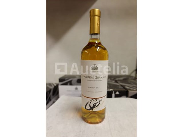 60 flessen witte wijn 75 cl - argentinië carmine granata semillon 2017 - afbeelding 3 van  4