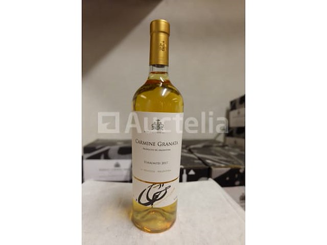60 flessen witte wijn 75 cl - argentinië carmine granata torrontes 2017 - afbeelding 2 van  4