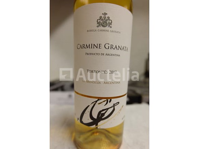60 flessen witte wijn 75 cl - argentinië carmine granata torrontes 2017 - afbeelding 3 van  4