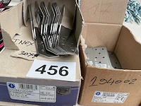 60 hoek verbinders deels inox - afbeelding 2 van  8