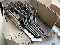 60 hoek verbinders deels inox - afbeelding 3 van  8