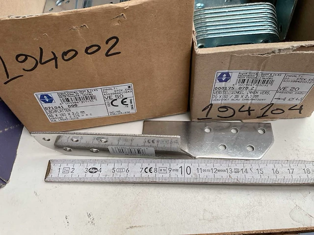 60 hoek verbinders deels inox - afbeelding 8 van  8