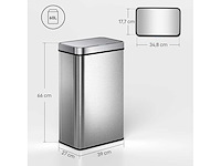 60 l sensorbak met soft-close deksel - afbeelding 3 van  5