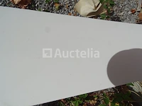 60 m 95mm opvouwbare pvc-flats met witte hoek