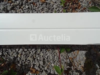 60 m 95mm opvouwbare pvc-flats met witte hoek - afbeelding 2 van  4