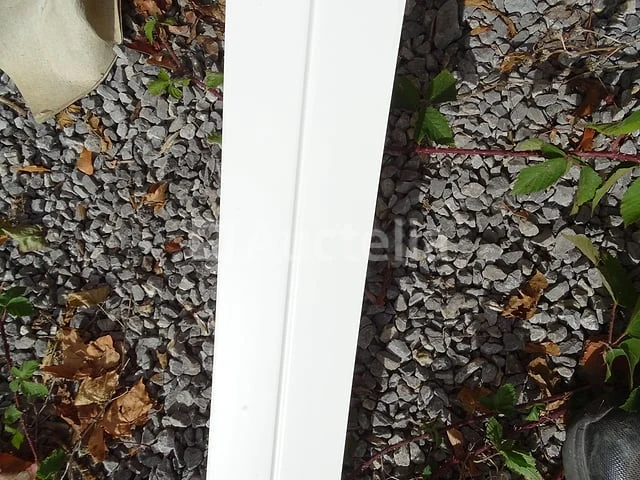 60 m 95mm opvouwbare pvc-flats met witte hoek - afbeelding 3 van  4