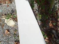 60 m 95mm opvouwbare pvc-flats met witte hoek - afbeelding 4 van  4