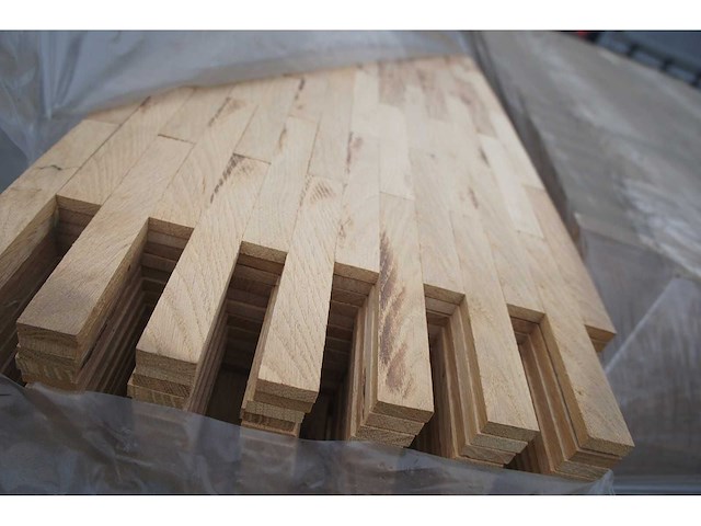 60 m² massief eiken parket engels verband - afbeelding 3 van  4