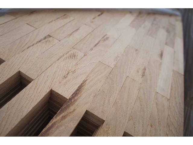 60 m² massief eiken parket engels verband - afbeelding 1 van  4