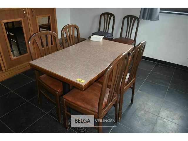 ± 60 stoelen en aantal tafels - afbeelding 6 van  22