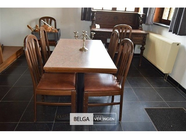 ± 60 stoelen en aantal tafels - afbeelding 7 van  22