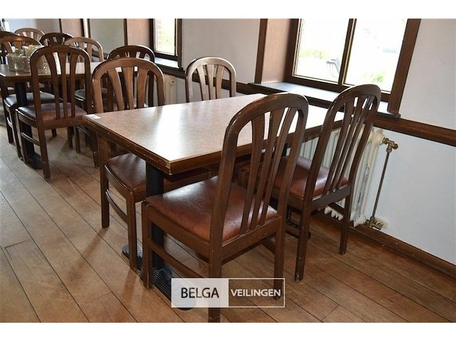 ± 60 stoelen en aantal tafels - afbeelding 13 van  22