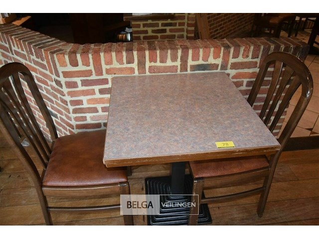 ± 60 stoelen en aantal tafels - afbeelding 14 van  22