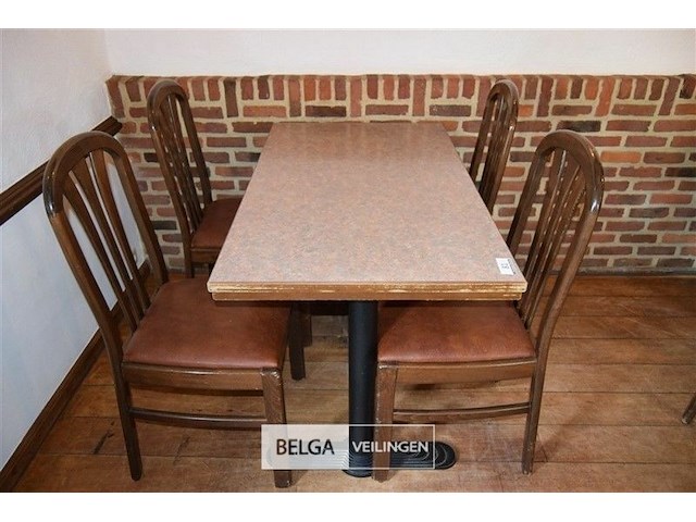 ± 60 stoelen en aantal tafels - afbeelding 15 van  22