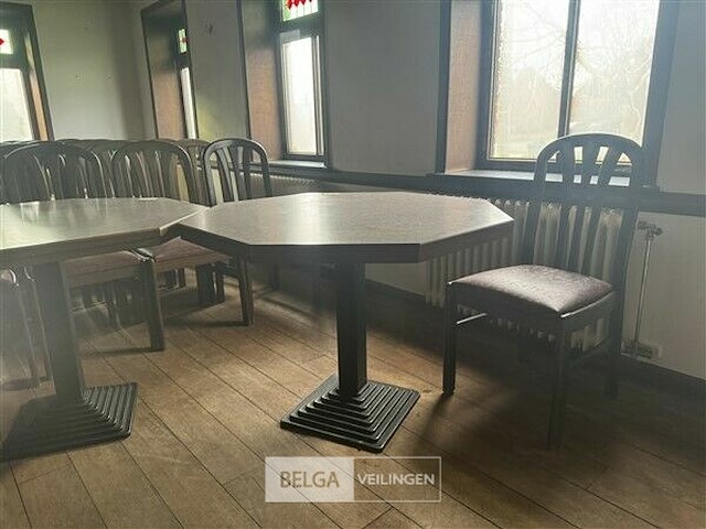 ± 60 stoelen en aantal tafels - afbeelding 12 van  22