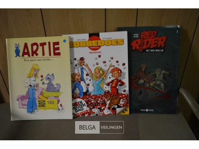 ±60 stripverhalen; artie, robbedoes , red rider - afbeelding 1 van  4