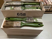 60 x kwasten voor houtbescherming