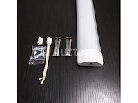 60 x led batten 18w – 60cm – 6500k koud wit – koppelbaar – tetra-60 - afbeelding 1 van  5