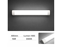 60 x led batten 18w – 60cm – 6500k koud wit – koppelbaar – tetra-60 - afbeelding 1 van  5