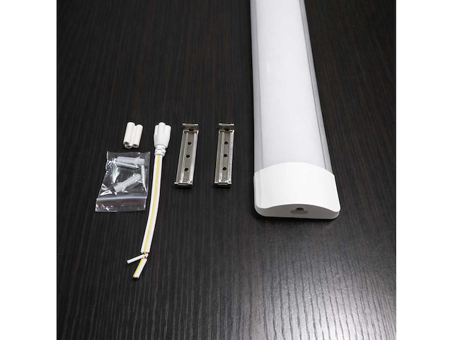 60 x led batten 18w – 60cm – 6500k koud wit – koppelbaar – tetra-60 - afbeelding 2 van  5