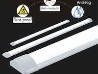60 x led batten 18w – 60cm – 6500k koud wit – koppelbaar – tetra-60 - afbeelding 5 van  6