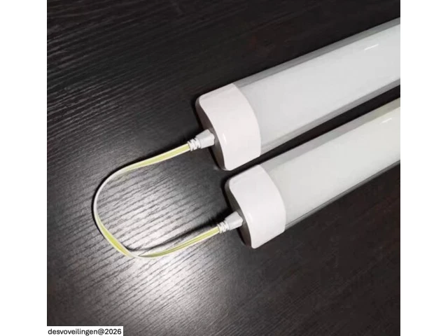 60 x led batten 36w – 120cm – 4000k neutraal wit – koppelbaar – tetra-120 - afbeelding 3 van  7