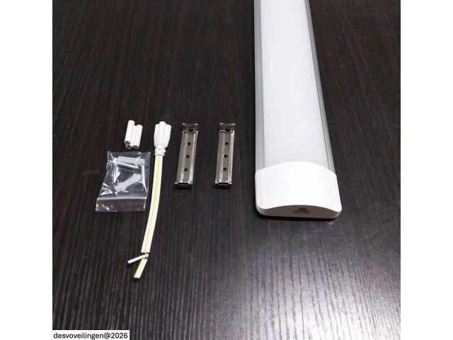 60 x led batten 36w – 120cm – 4000k neutraal wit – koppelbaar – tetra-120 - afbeelding 4 van  7