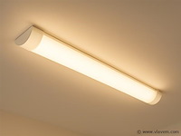 60 x led batten 36w – 120cm – 4000k neutraal wit – koppelbaar – tetra-120 - afbeelding 6 van  6