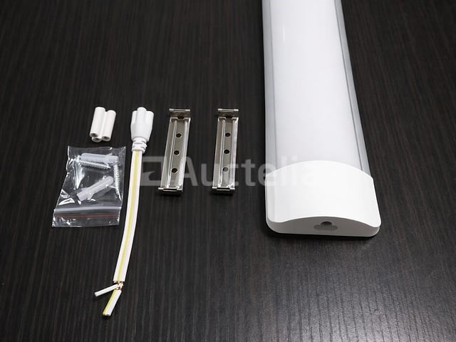 60 x led batten 36w – 120cm – 6500k koud wit – koppelbaar – tetra-120 - afbeelding 1 van  5