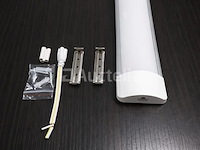 60 x led batten 36w – 120cm – 6500k koud wit – koppelbaar – tetra-120 - afbeelding 1 van  5