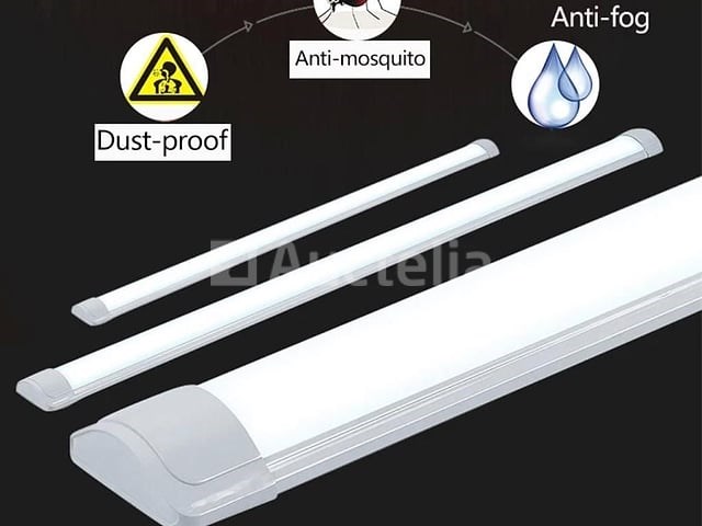 60 x led batten 45w – 150cm – 6500k koud wit – koppelbaar – tetra-150 - afbeelding 2 van  5