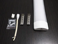 60 x led batten 45w – 150cm – 6500k koud wit – koppelbaar – tetra-150 - afbeelding 3 van  6