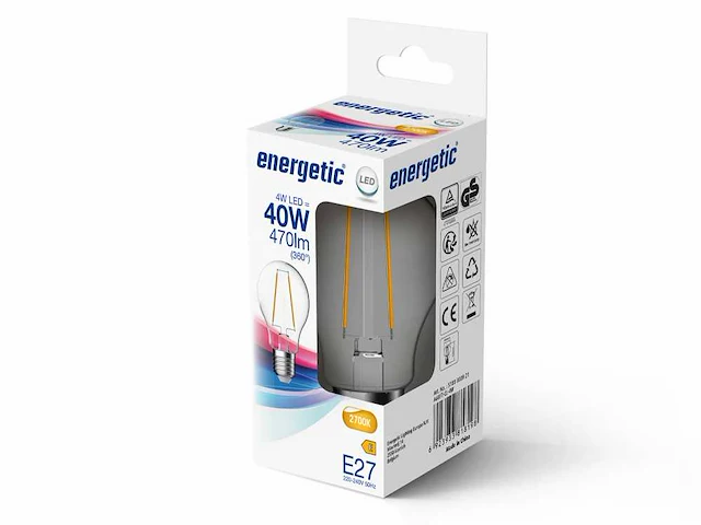 60 x nordlux filament led lamp 4.6 watt, e27 - afbeelding 8 van  8