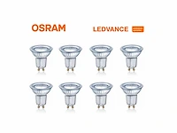 60 x osram 4.5 watt gu10 led lampjes, dimbaar - afbeelding 1 van  9