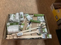 60 x schildersgereedschap voor houtbescherming