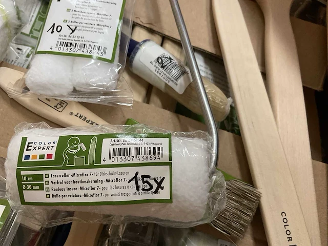 60 x schildersgereedschap voor houtbescherming - afbeelding 9 van  10