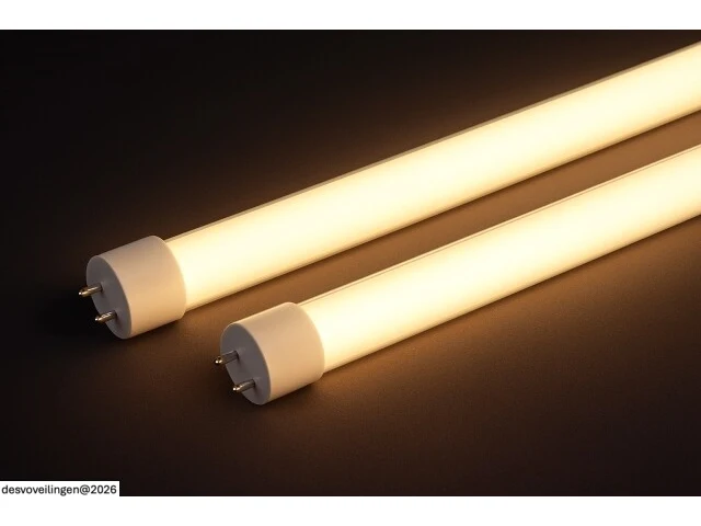 60 x t8 led buizen – 16w – 120cm – 4200k neutraal wit – tube-s - afbeelding 2 van  5