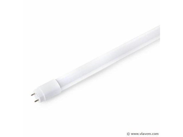 60 x t8 led buizen – 16w – 120cm – 4200k neutraal wit – tube-s - afbeelding 2 van  4